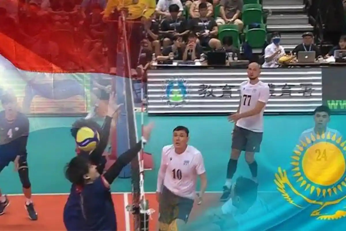 Menang Telak Vs Kazakhstan Timnas Voli Putra Indonesia Melaju Babak 6 Besar AVC Challenge Cup 2023