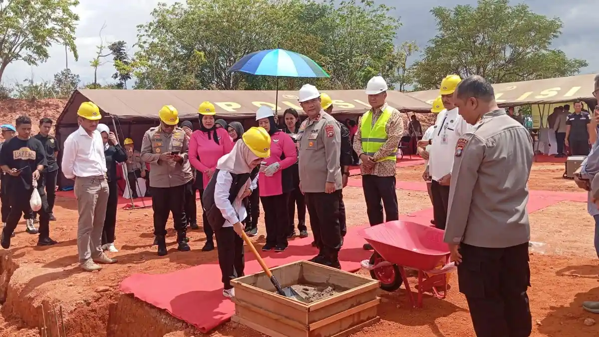 Polda Kepri Bangun Dapur SPPG, Dukung Program Presiden Makan Bergizi Gratis