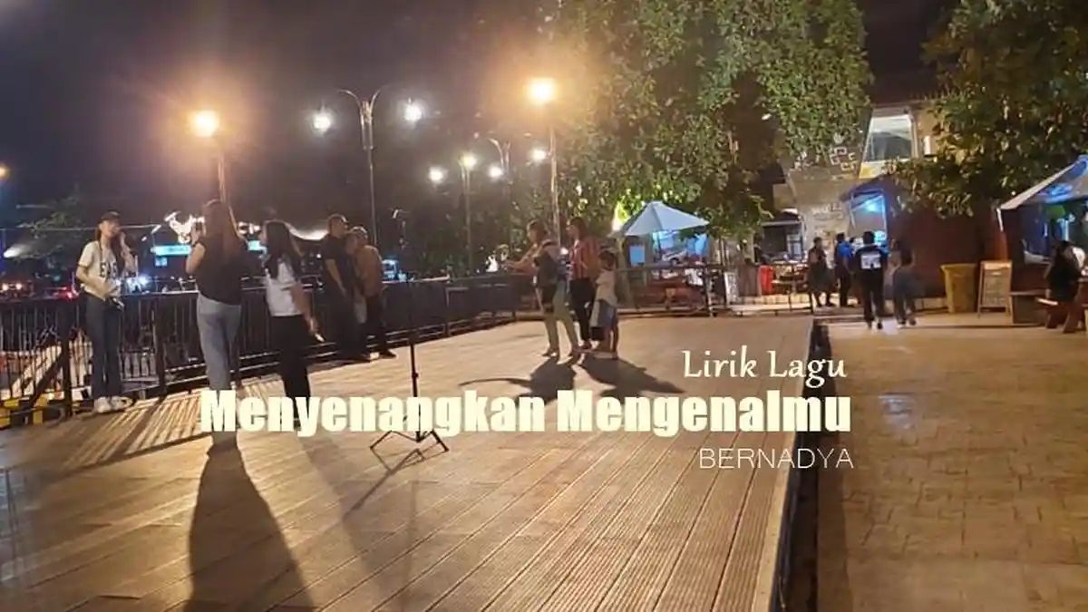 Lirik Lagu Menyenangkan Mengenalmu - Bernadya - Tribunmanado.co.id