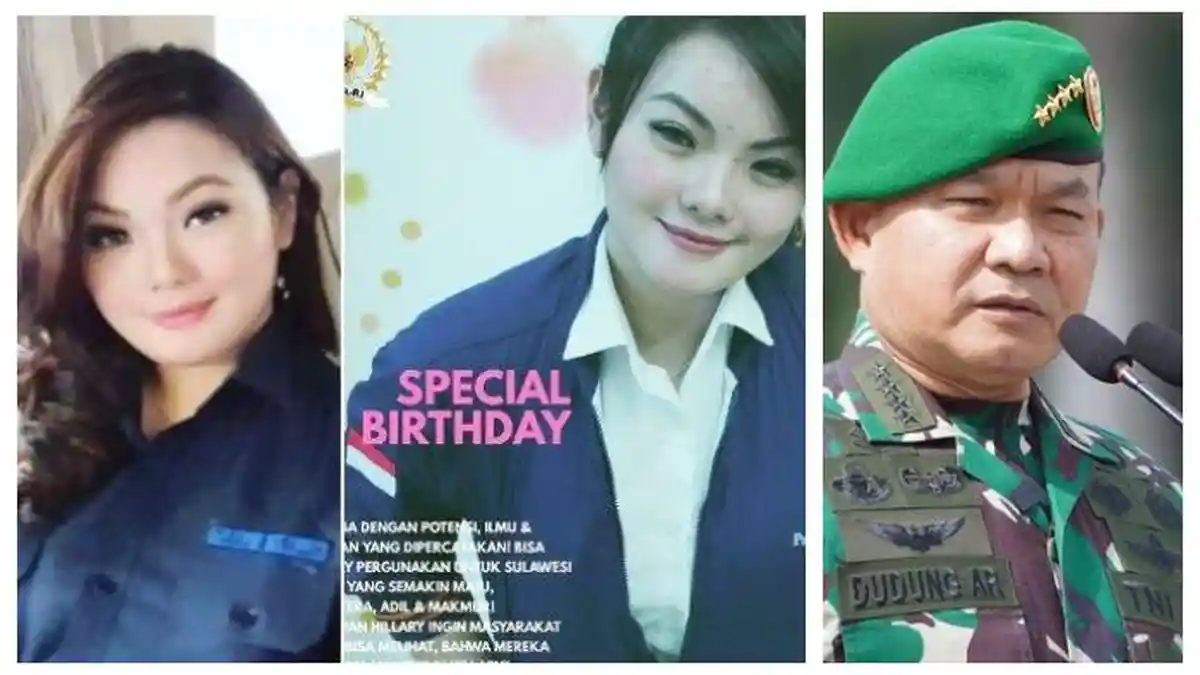 Biodata Hillary Brigitta Lasut Anggota DPR Bantah Narkoba, Jejak Digitanya dengan Jenderal Dudung