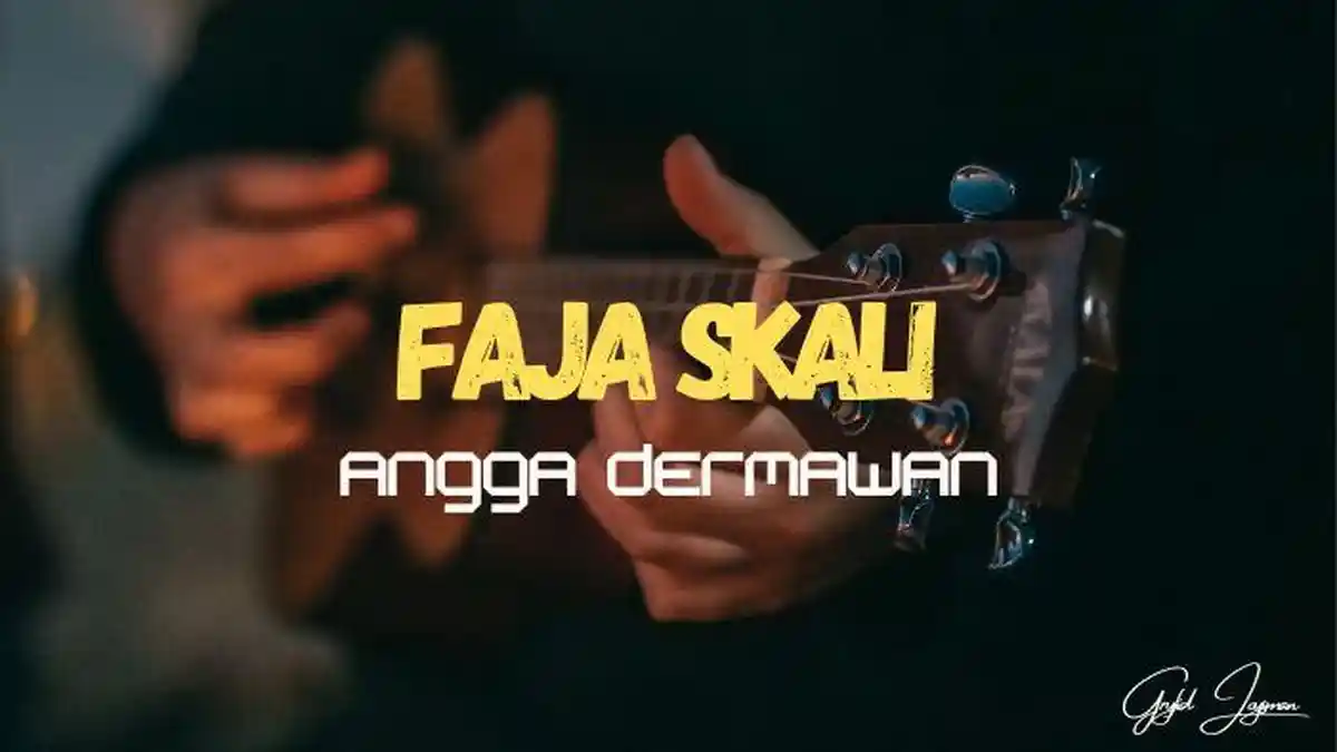 Chord Gitar Lagu Faja Skali - Angga Dermawan, Nada Dasar C