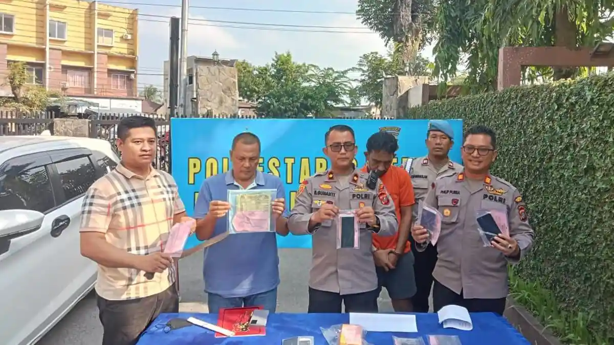 Polsek Sunggal Tangkap Dua Perampok Bermodus Kencan, Korban Nyaris Diperkosa dan Dibunuh