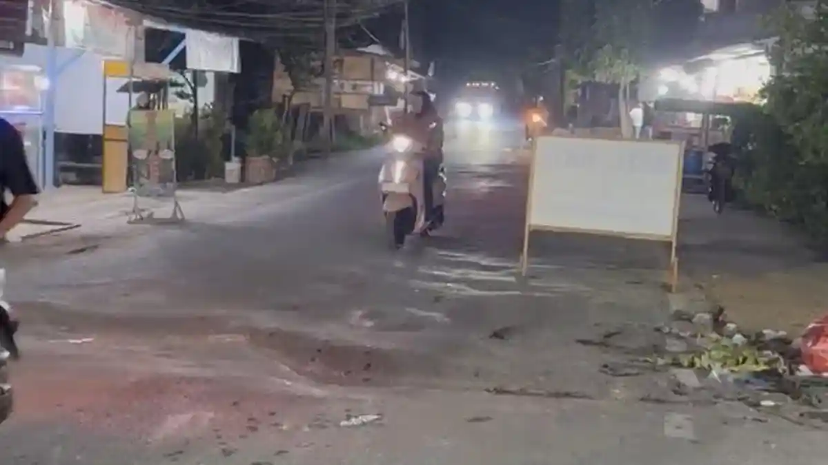 Persimpangan Jalan Rel Langsa Makan Korban, Pengendara Wanita Jatuh dari Sepmor hingga Pecah Kepala