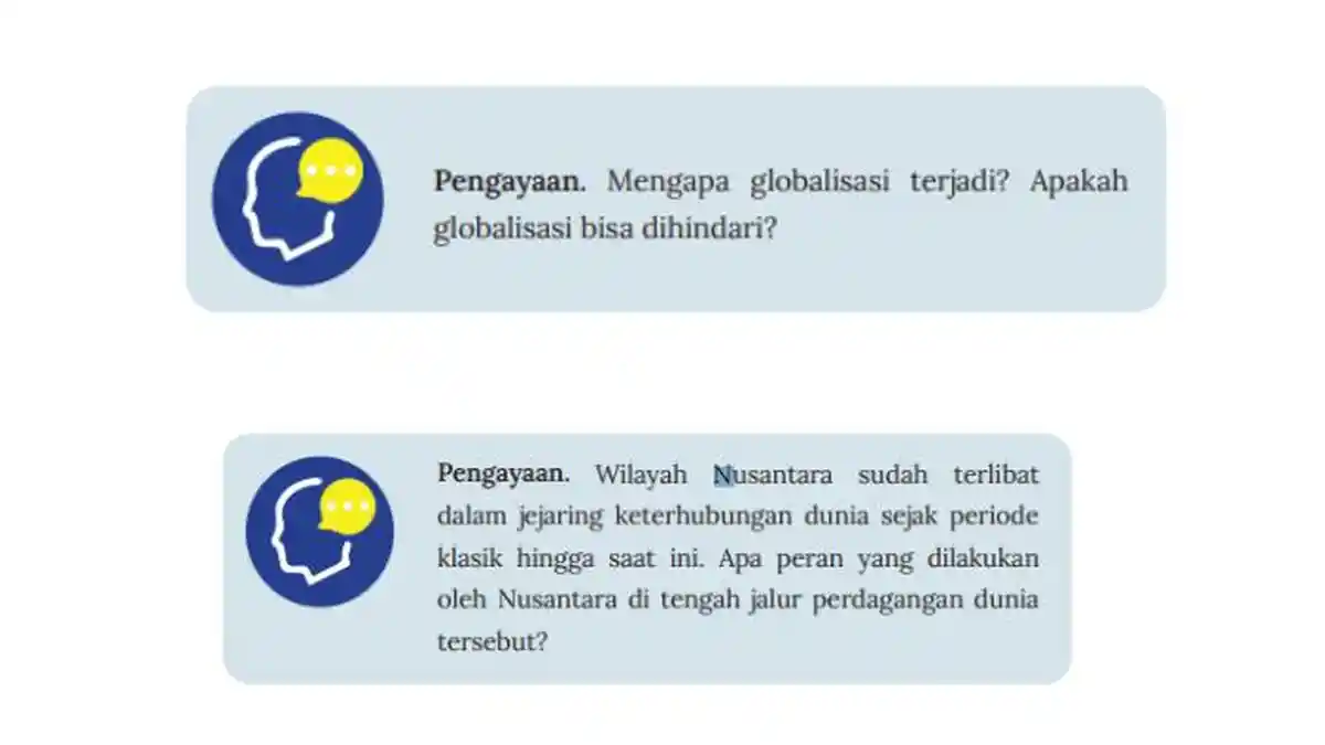 Kunci Jawaban IPS Kelas 9 Kurikulum Merdeka Hal 35-36, Pengayaan Tema 01: Manusia dan Perubahan