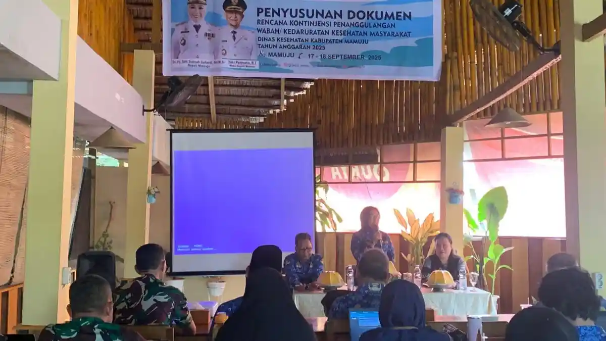 Waspada Penyakit Emerging, Pemprov Sulbar Susun Rencana Kontinjensi 