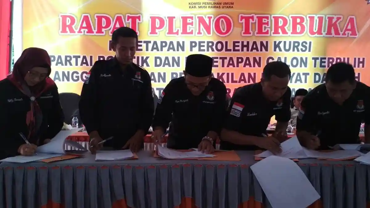 Raih 4 Kursi, Gerindra Kembali Pimpin DPRD Muratara Periode 2019-2024