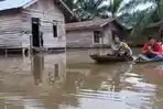 OMP-LK24 Gelar Sosialisasi Pilkada 2024 di daerah rawan banjir di Desa Rantau Binuang Sakti Rohul
