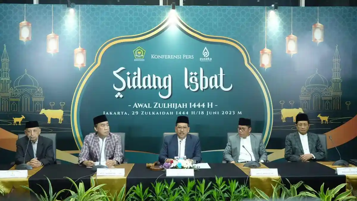 Pemerintah Tetapkan Idul Adha 1444 H Jatuh pada 29 Juni 2023