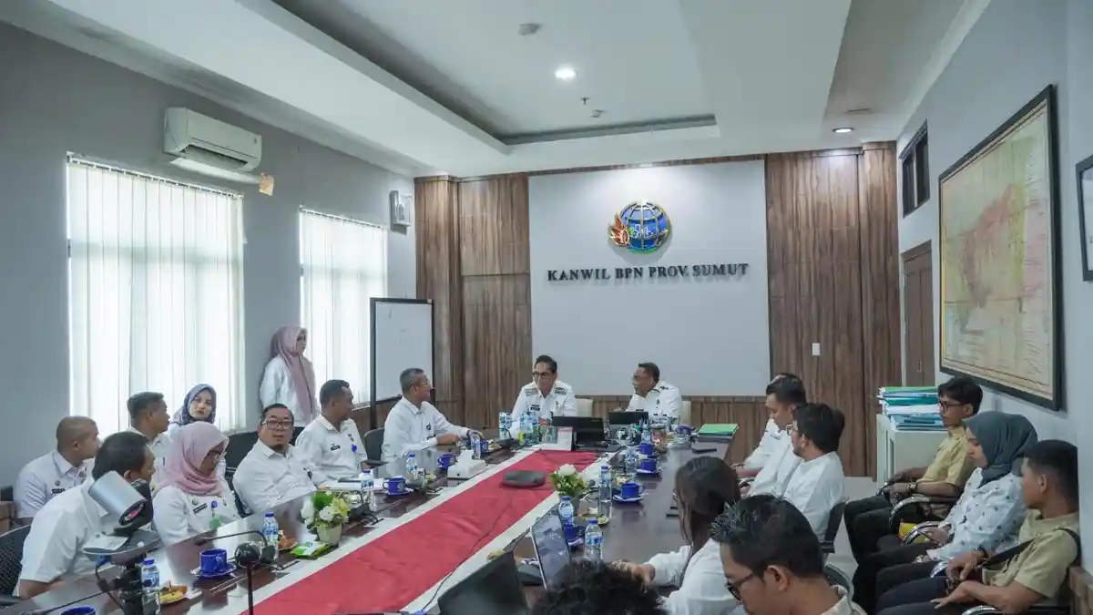 Wali Kota Medan dan BPN Siapkan Transformasi Digital Sistem Pertanahan