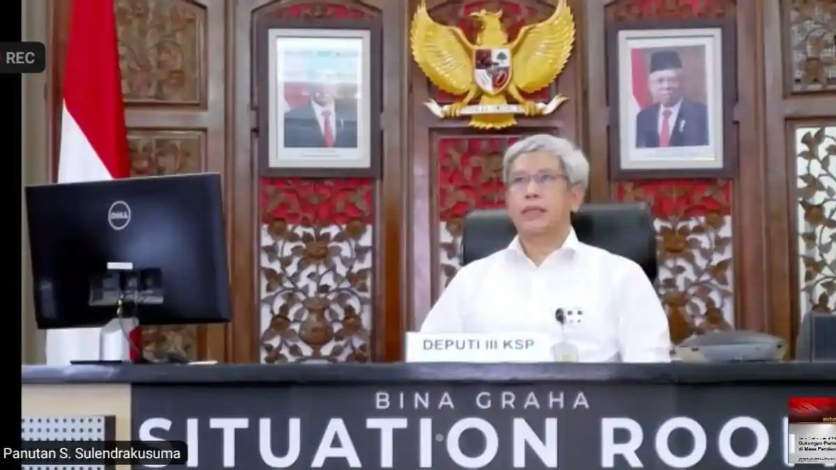 KSP Sebut Pemerintah Tak Bisa Sendirian Tangani Pandemi Covid-19
