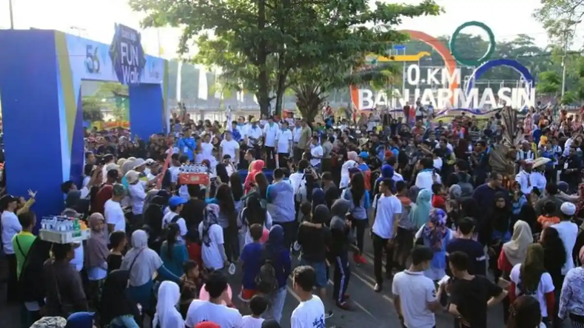 Ribuan Orang Datang dari Berbagai Daerah di Kalsel Hanya Ikuti Ini, Wow Membludak!