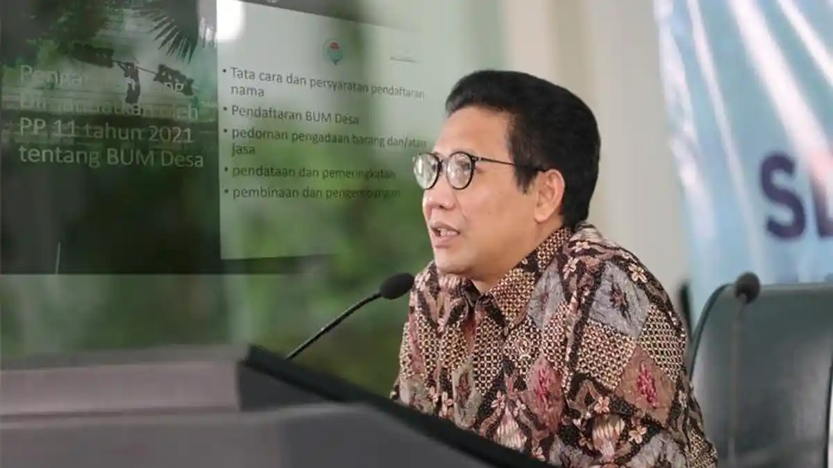 Kemendes PDTT Mulai Proses Pendaftaran BUMDesa