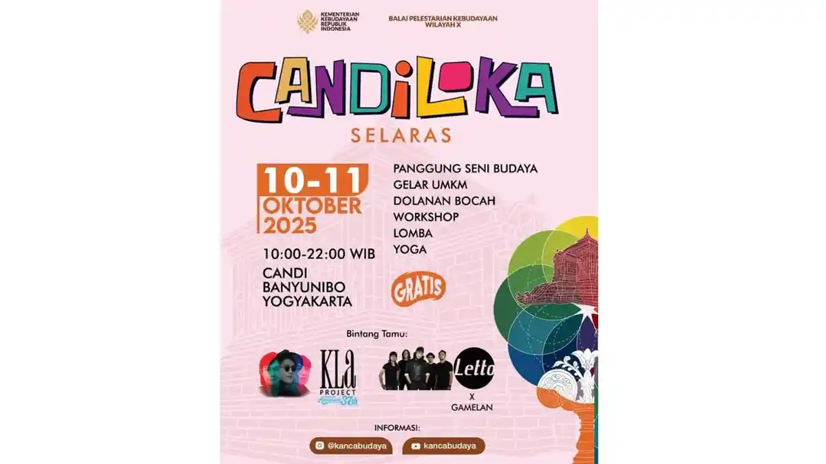Event Seni dan Budaya di Jogja 10 hingga 11 Oktober 2025
