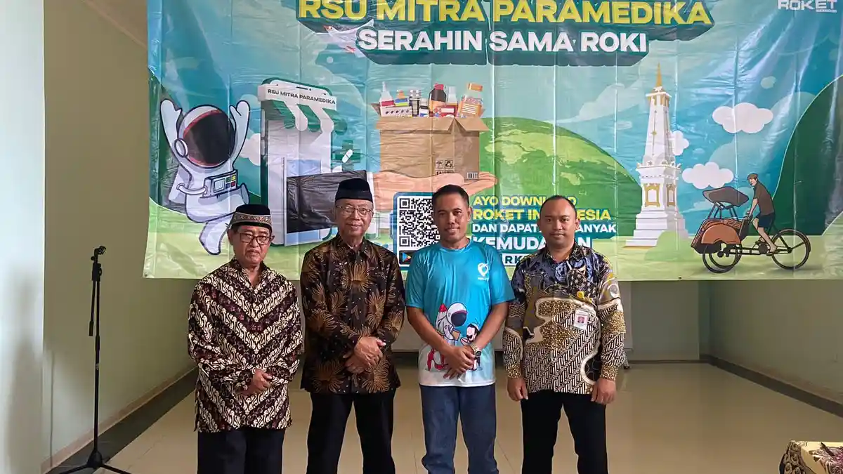 RSU Mitra Paramedika Luncurkan Pak Anto by Roket Indonesia
