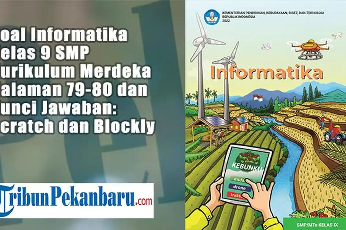 Soal Informatika Kelas 9 SMP Kurikulum Merdeka Halaman 79-80 dan Kunci Jawaban: Scratch dan Blockly
