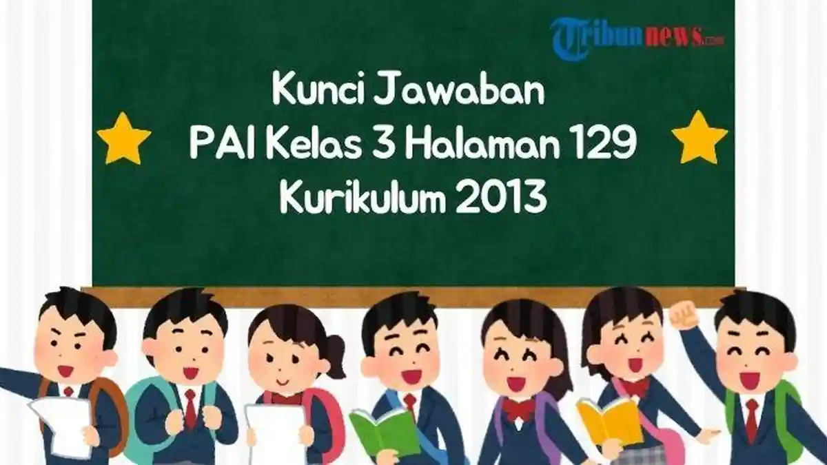 Kunci Jawaban PAI Kelas 3 Halaman 129 Kurikulum 2013 Ayo Renungkan Bab 9 Allah Maha Mendengar