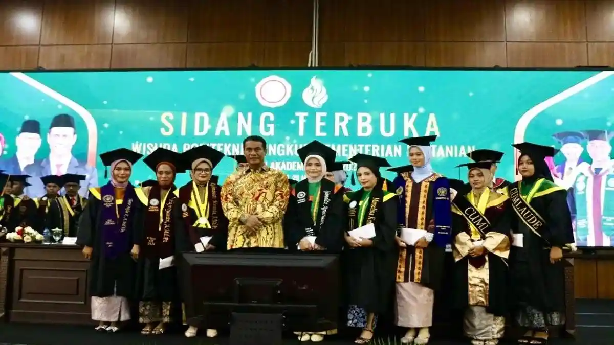Hasilkan Generasi Unggul, Polbangtan dan PEPI Kementan Laksanakan Wisuda Nasional