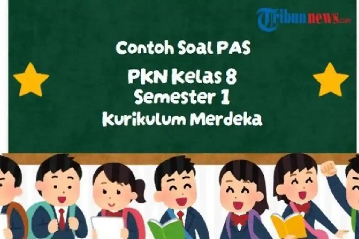 25 Soak Ujian Sekolah PAS PKn Kelas 8 Semester 1 Kurikulum Merdeka, Lengkap dengan Kunci Jawaban