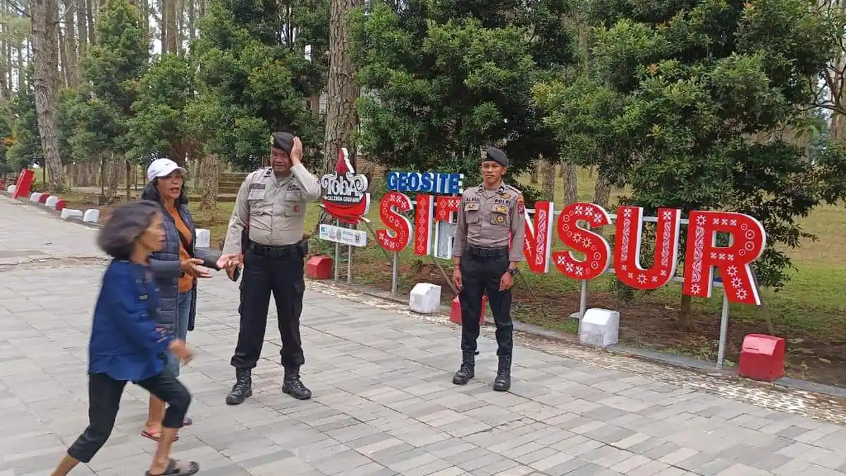 Libur Akhir Pekan, Polres Humbang Jaga Sipinsur Tetap Teduh