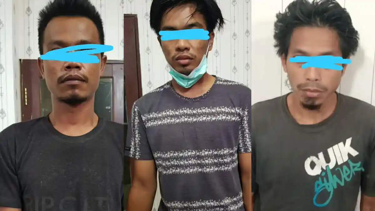 Polres PPU Tangkap 3 Pelaku Penyalahgunaan Sabu, Satu Orang Diduga THL di DPRD Penajam Paser Utara