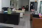 Suasana di Pemkot Manado saat ASN WFH, Parkiran Sepi, Damkar Tetap Berjaga