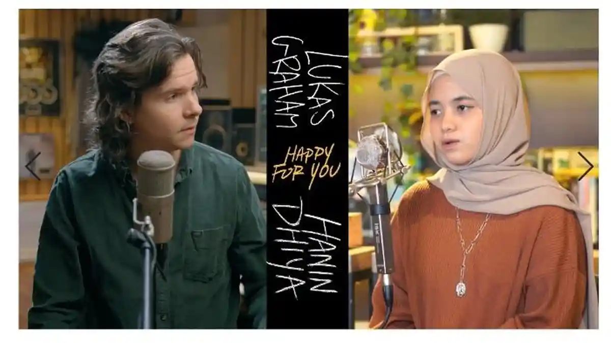 Duet Hanin Dhiya dengan Lukas Graham Lewat Lagu Happy For You, Ini Liriknya