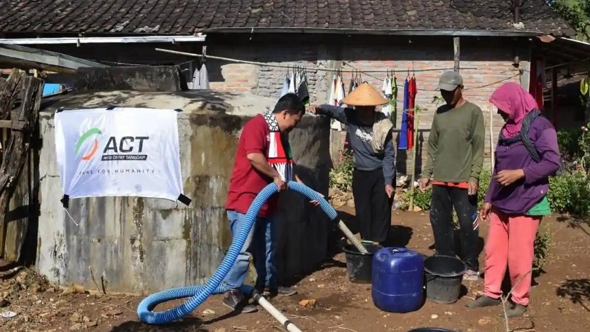 Darurat Kekeringan di Jawa, ACT Siap Pasok Air Bersih