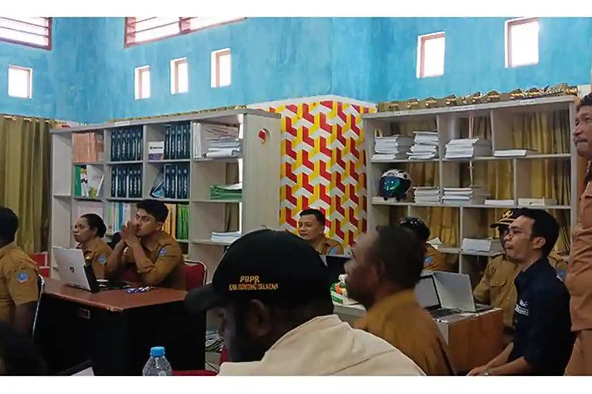 Bappeda Sorong Selatan Gelar Bimtek Pengisian Master Ansit, Penyegaran Penginputan untuk Para Admin