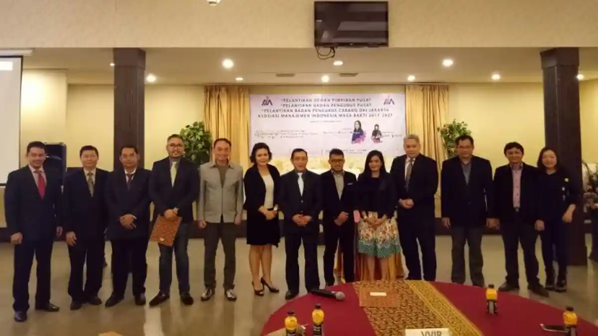 Pengurus Asosiasi Manajemen Indonesia Chapter DKI Jakarta Dilantik