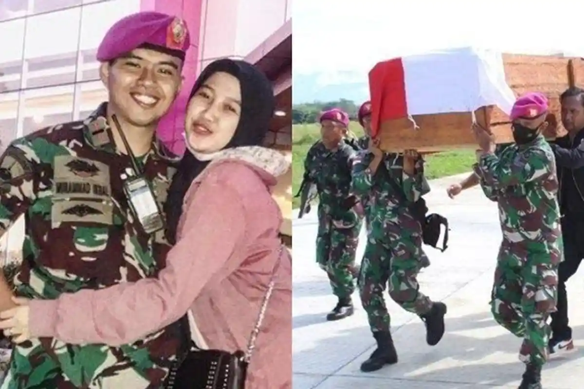 'Insya Allah Surga Sayang' Letda M Iqbal Gugur, Calon Istri: 'Sayang Ditembak saat Sujud Sholat'