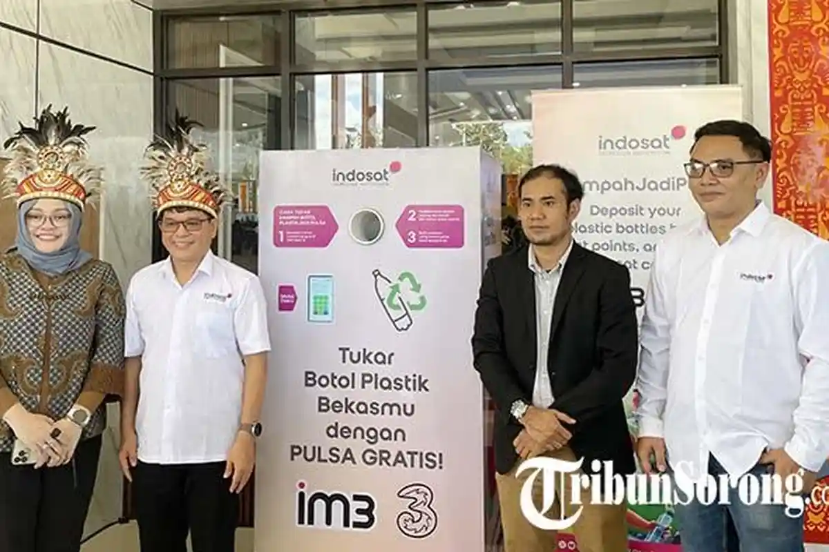 Indosat Ooredoo Hutchison Hadirkan Inovasi Sampah jadi Pulsa, Kampus UNIMUDA Sorong Lokasi Perdana
