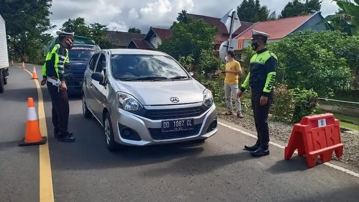 Tak Ada Perpanjangan, Posko Penyekatan Mudik di Sinjai Berakhir Malam Ini