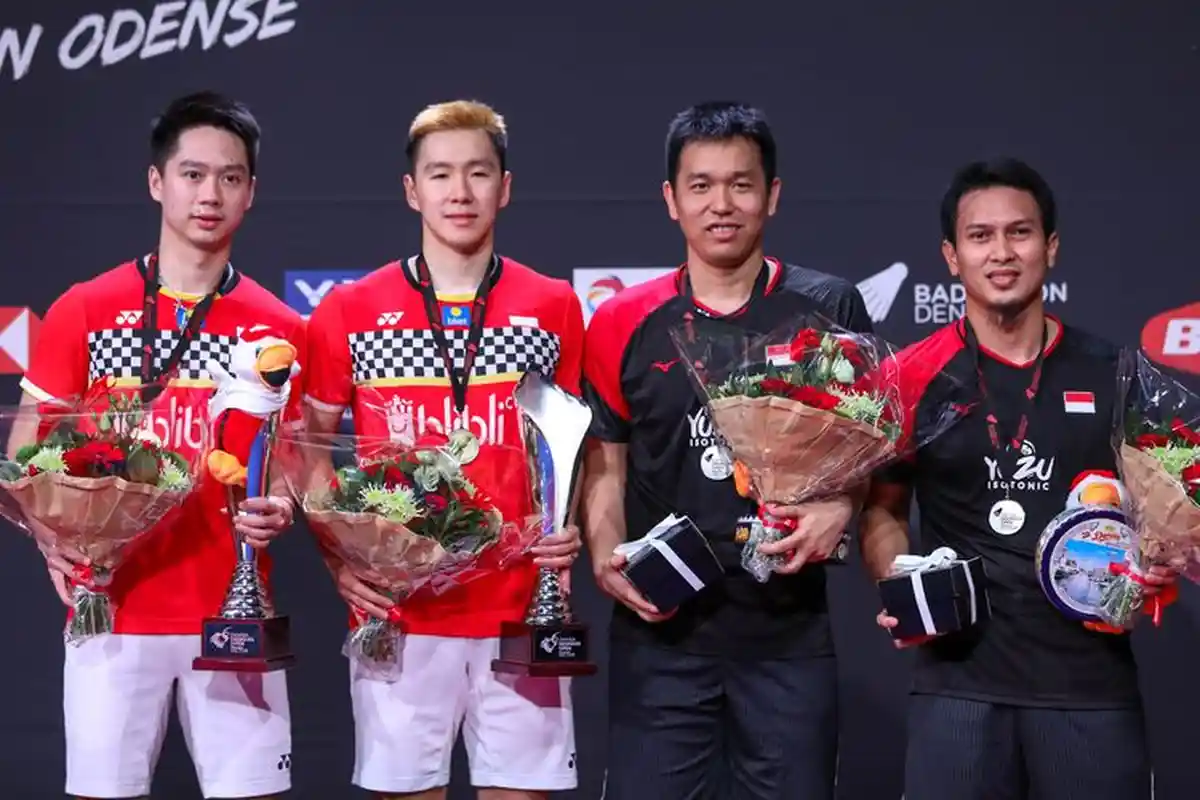 Hasil Berbeda Didapat Marcus/Kevin dan Ahsan/Hendra di Babak Kedua French Open 2019