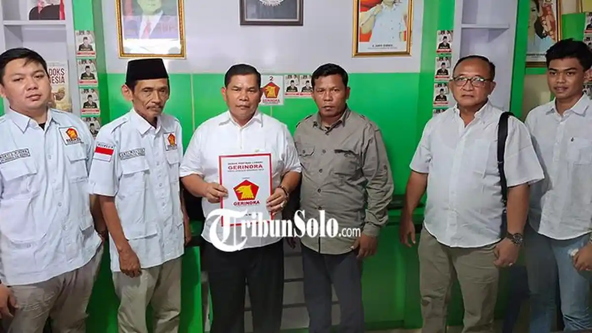 Alasan Kader PDIP Wonogiri Tarso Daftar Penjaringan Cabup Gerindra: Hak Setiap Warga Negara