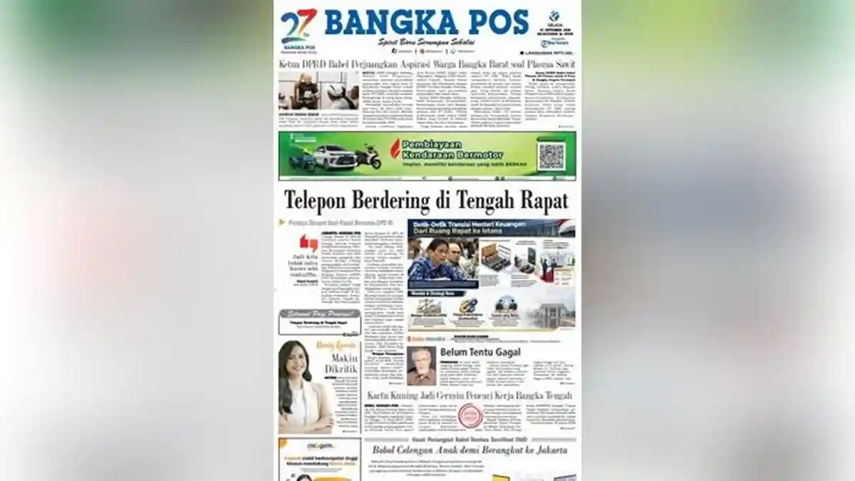 Telepon dari Istana Saat Rapat DPD, Purbaya Tinggalkan Forum dan ...