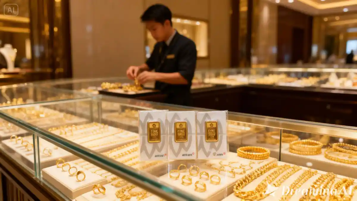 Harga Emas Hari Ini 11 Februari 2026, UBS Paling Mahal, Antam dan Galeri 24 Beda Tipis