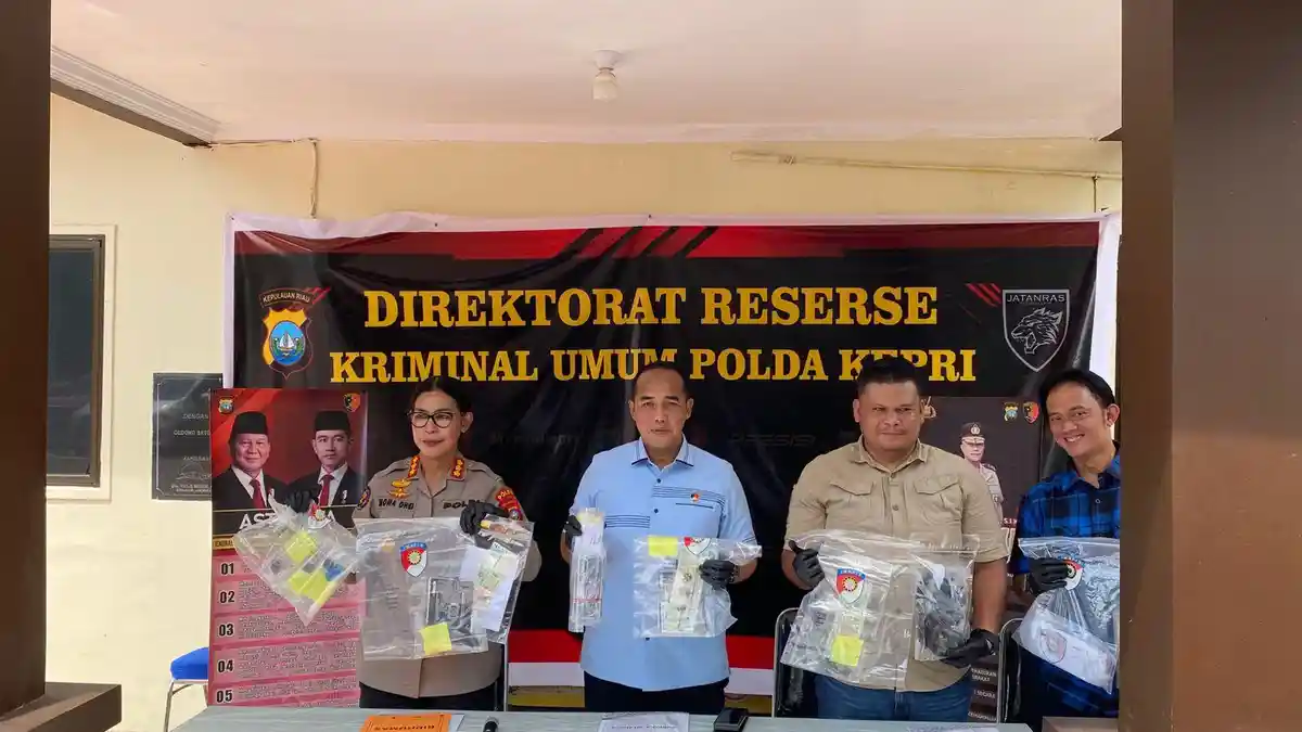 Nelayan Setokok Terlibat Curanmor di Batam, Beraksi di 41 TKP, Motor Dikirim ke Pulau