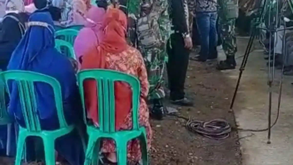 Viral Oknum TNI Bubarkan Paksa Hajatan sambil Berkata Kasar, Dandim Minta Maaf