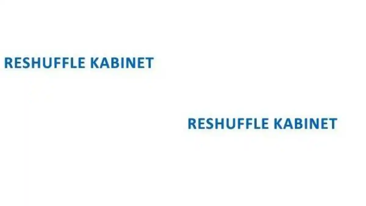 Arti Reshuffle Kabinet, Istilah yang Ramai Dibicarakan Usai Presiden ...