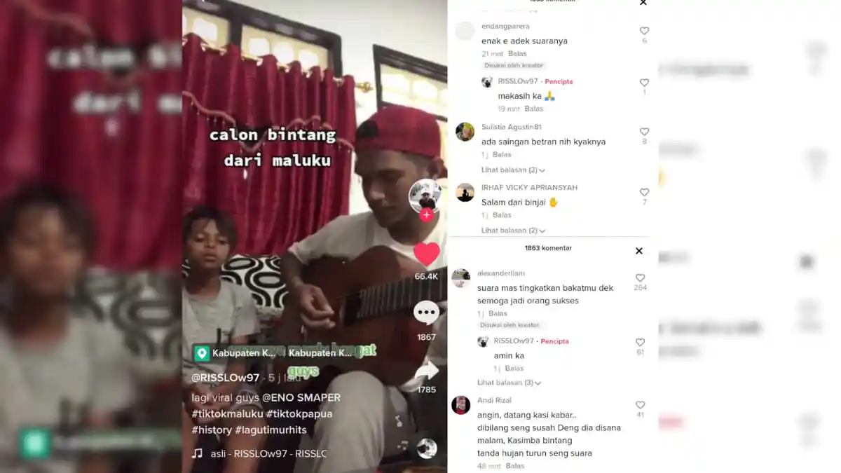 Viral, Bocah Maluku Bersuara Merdu, Netizen: Pengganti Bertrand Peto