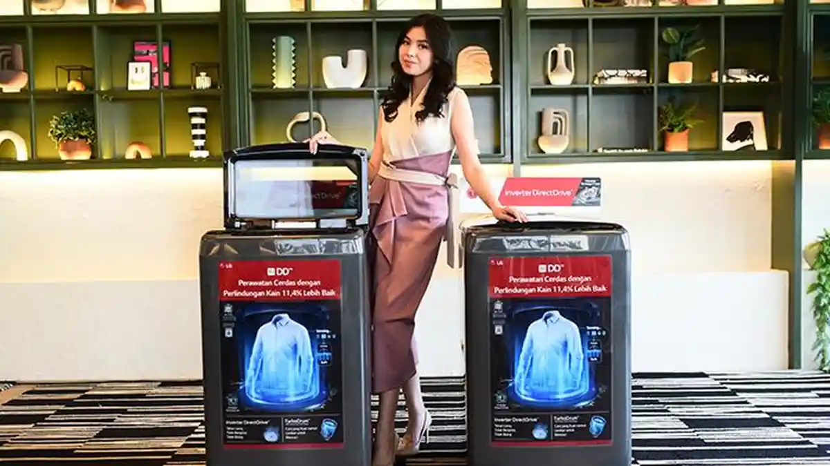 Luncurkan Top Loading AI DD, LG Perluas Kecerdasan Buatan Pada Mesin Cuci