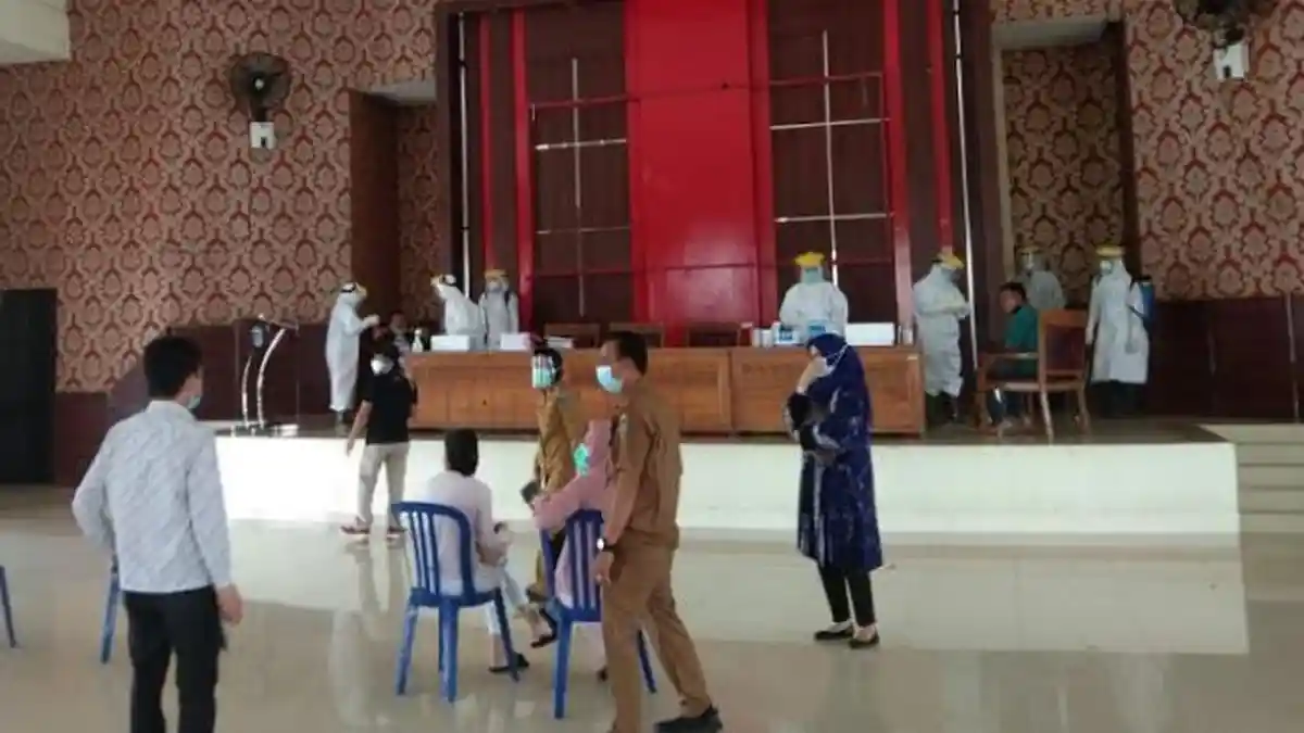 Bupati Ogan Ilir Positif Corona, 75 Orang Pernah Kontak Jalani Swab Tes