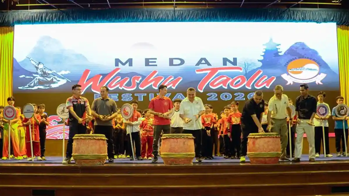 Festival Wushu Taolu Medan Sukses Digelar, Jadi Wadah Atlet Pemula hingga Penghobi