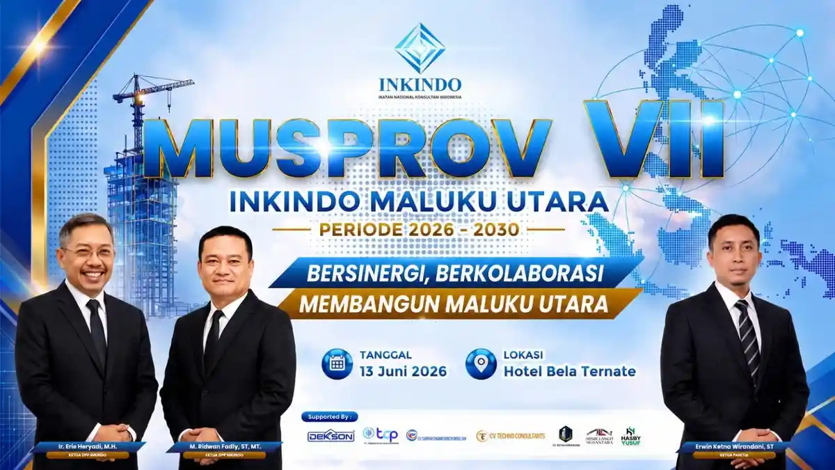 Dihadiri Sekjen DPN, INKINDO Maluku Utara Siap Laksanakan Musprov VII di Ternate