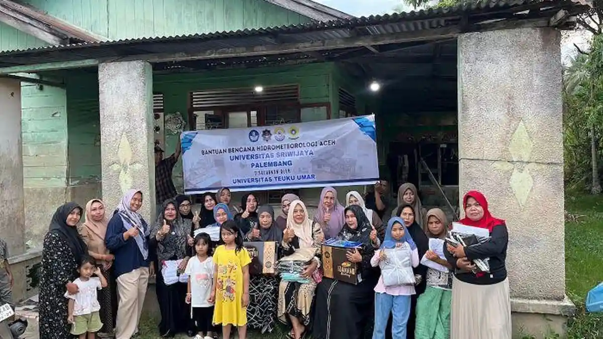 UTU Kembali Bantu Salurkan Bantuan Kampus Unsri Palembang dan Unmul Kaltim ke 3 Daerah