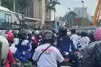 Buruh Asal Bogor Mulai Datang ke Jakarta, Bergabung dengan Serikat Pekerja dari Berbagai Daerah