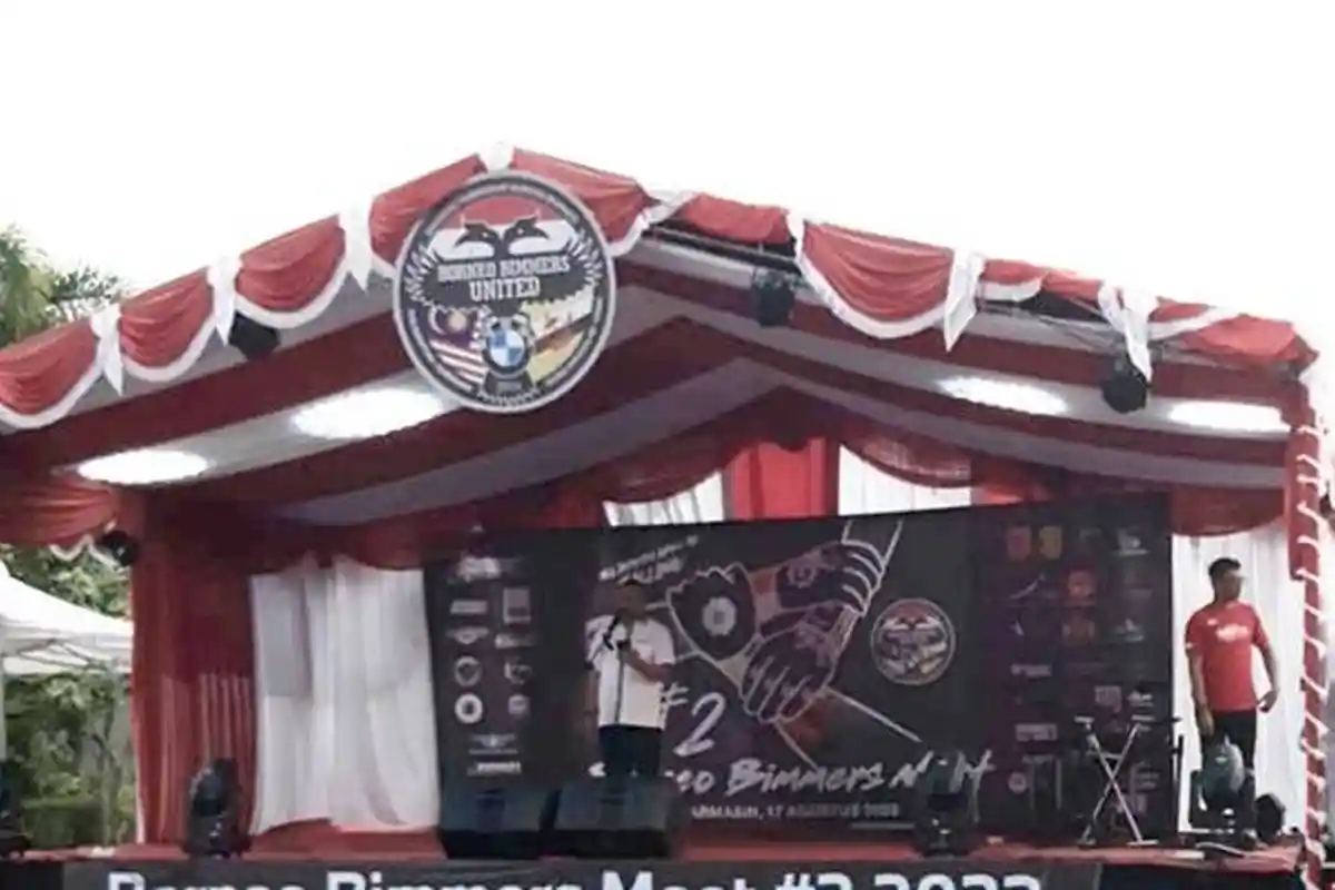 Seni Budaya Kalimantan Semarakkan Acara Puncak Borneo Bimmers Meet 2 di Banjarmasin