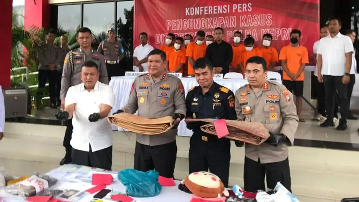 BUKAN Warga, 5 Penambang Ilegal Ditangkap di Lingga Adalah Pemodal dan Pemilik Mesin