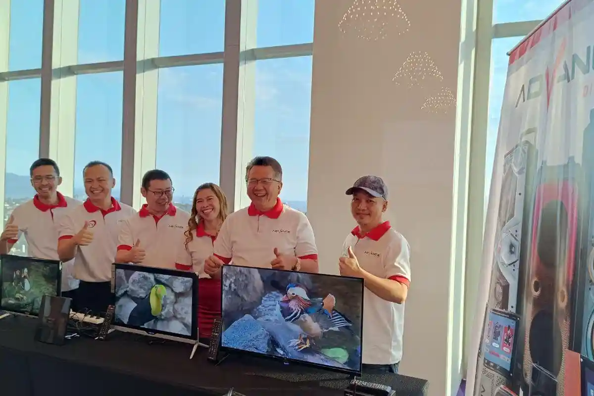 Advance Digitals Pamerkan TV Android 12, Ditargetkan Terjual di Lampung 64 Ribu Unit 