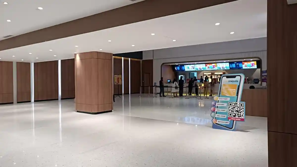 Wajah Baru Cinepolis Sun Plaza, Sediakan 4 Tipe Cinema dan ada Playground untuk Anak-anak